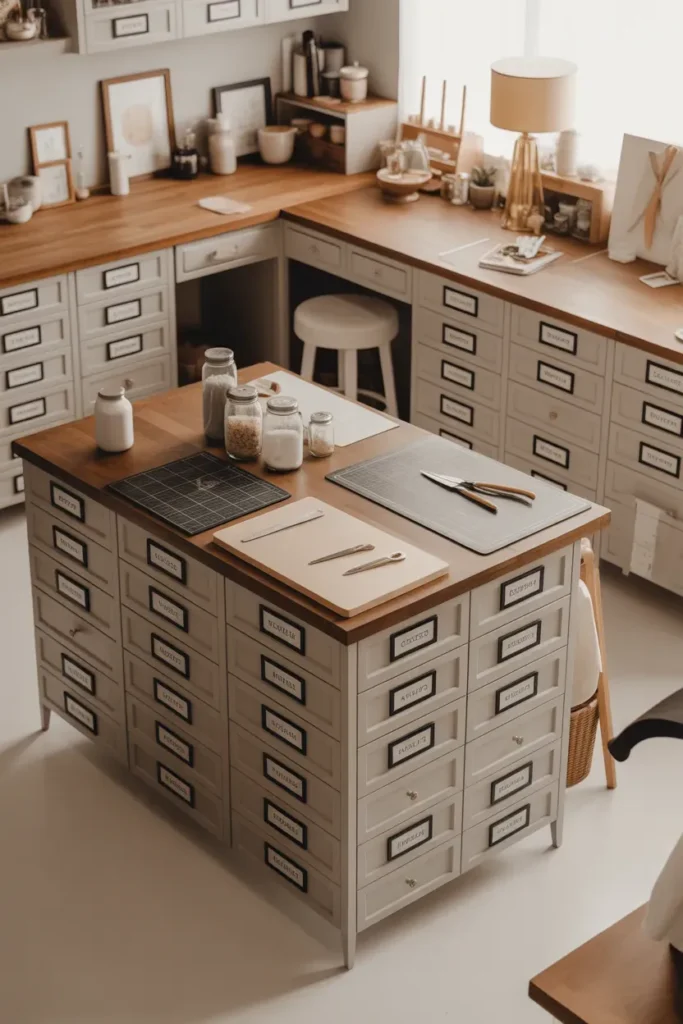 Modern Craft Room