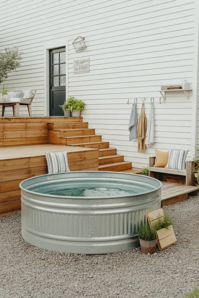 Farmhouse Pool Designs