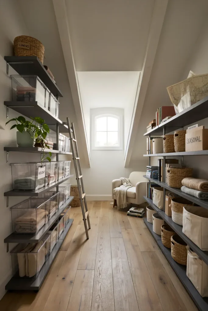 Attic Organization