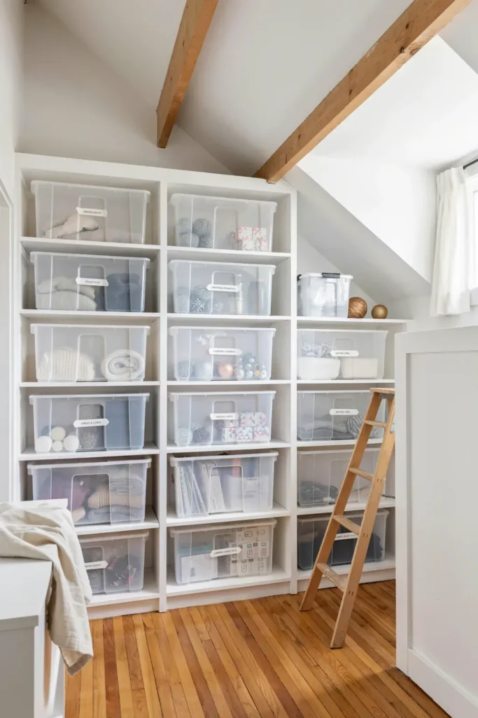 Attic Organization