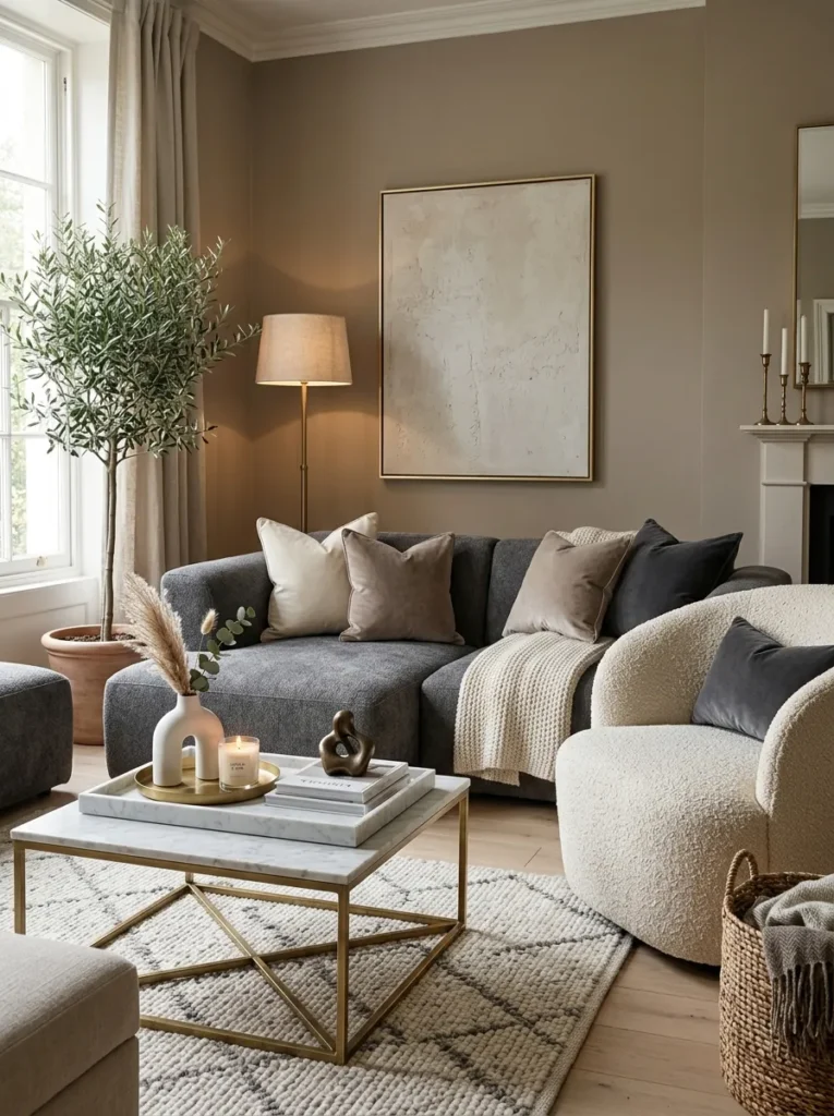 Grey Couch Living Room