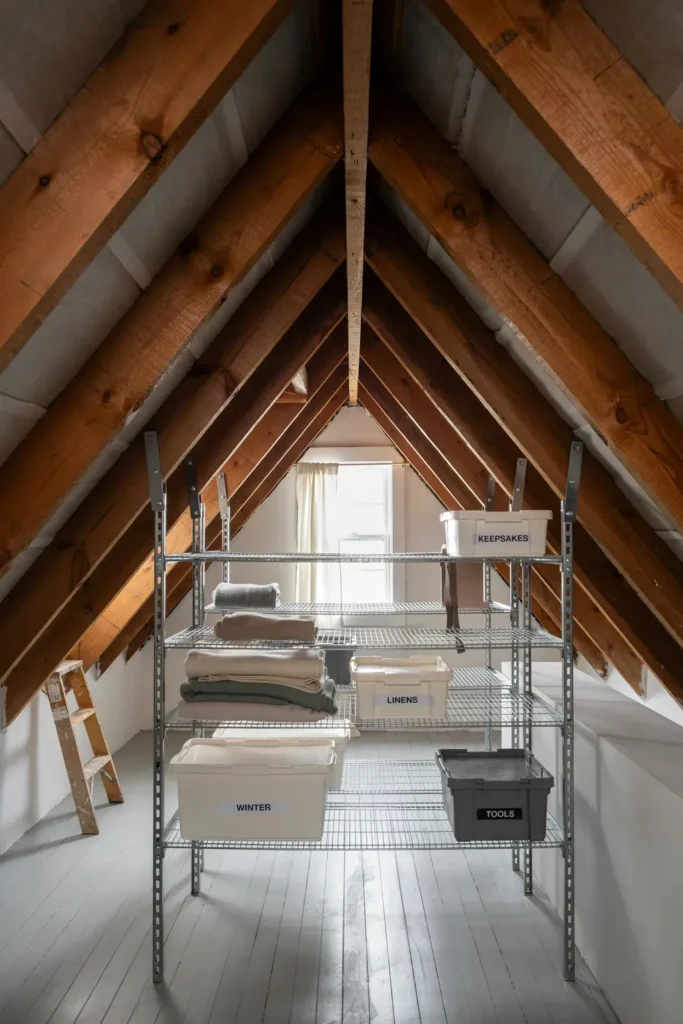 Attic Organization