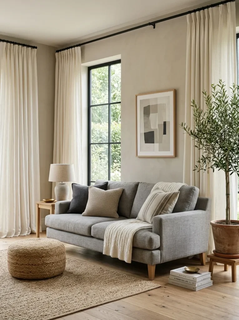 Grey Couch Living Room