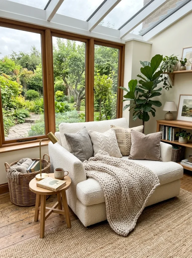 Sunroom Reading Nook
