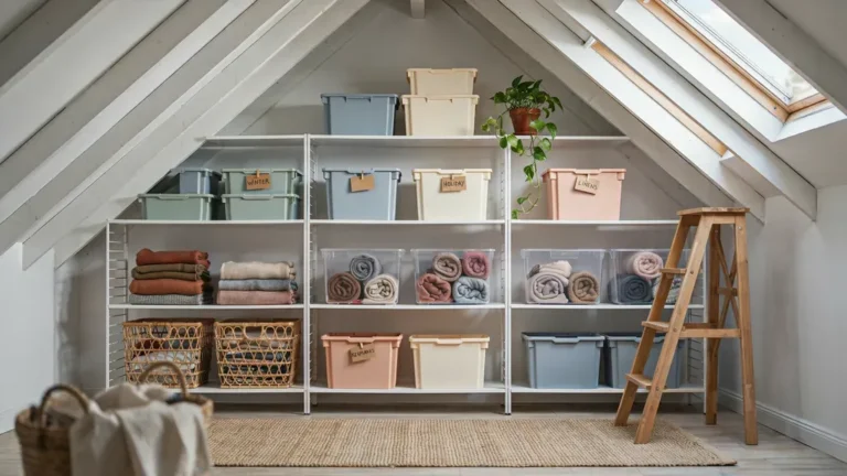 Attic Organization