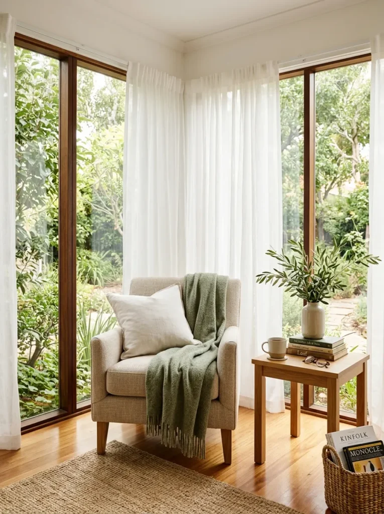 Sunroom Reading Nook