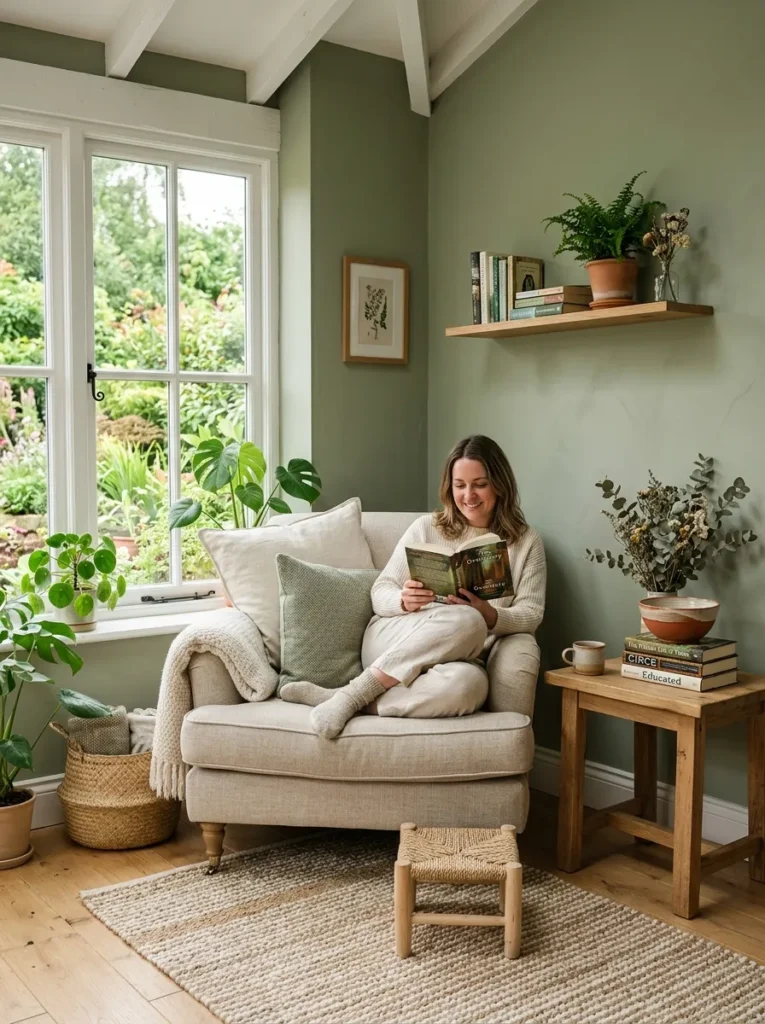 Sunroom Reading Nook