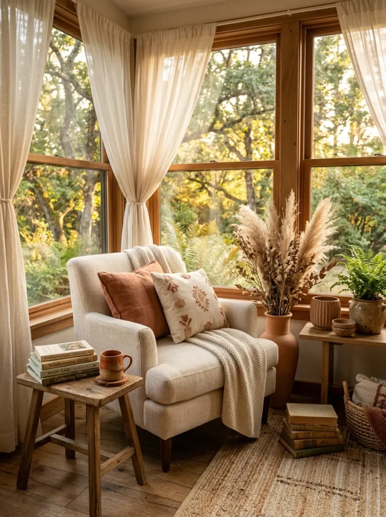 Sunroom Reading Nook