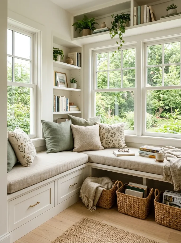 Sunroom Reading Nook