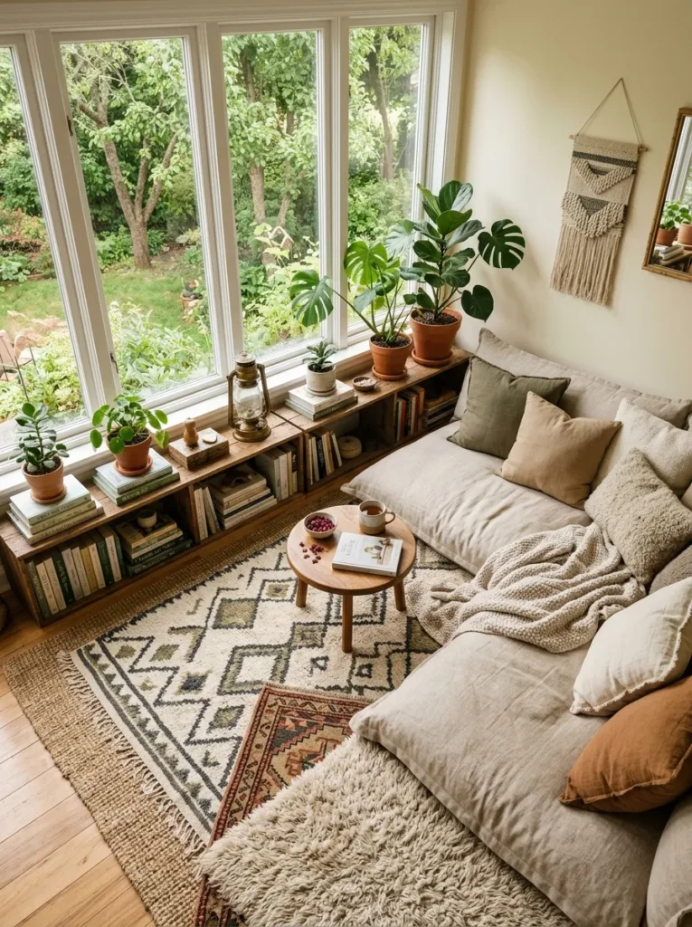 Sunroom Reading Nook