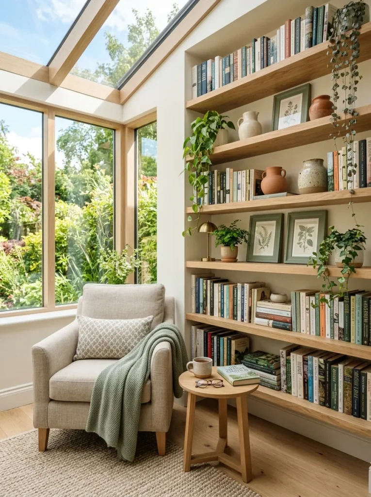 Sunroom Reading Nook
