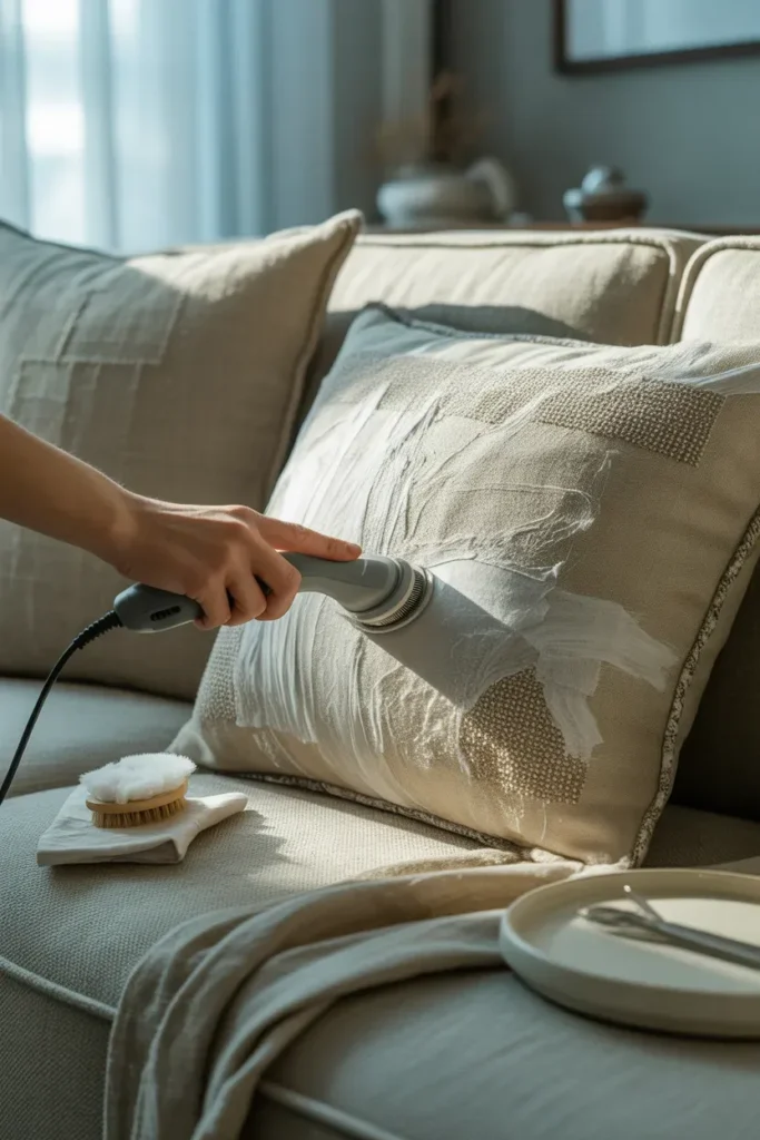 Decorative Pillow Cleaning