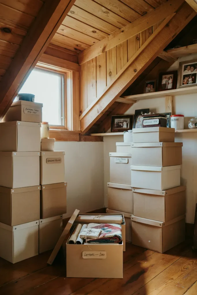 Attic Organization
