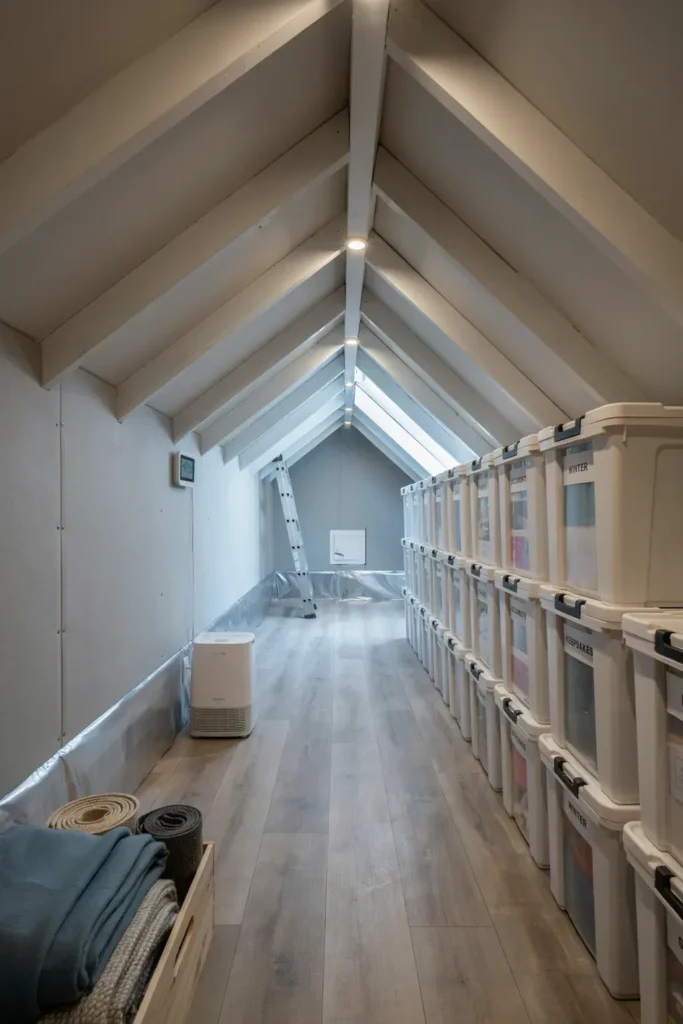 Attic Organization