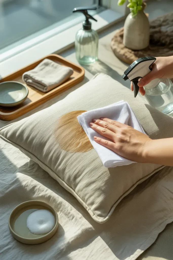 Decorative Pillow Cleaning