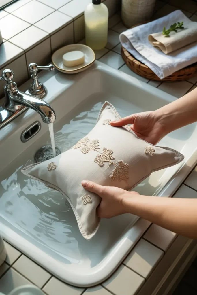 Decorative Pillow Cleaning