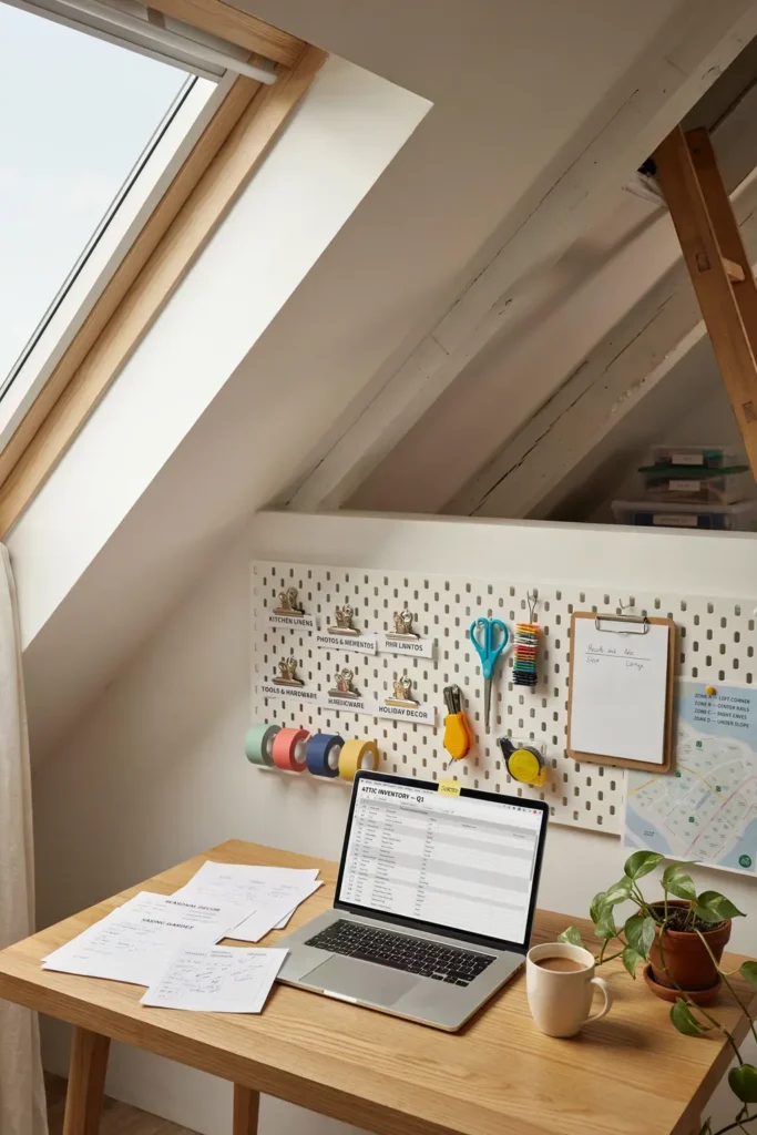 Attic Organization