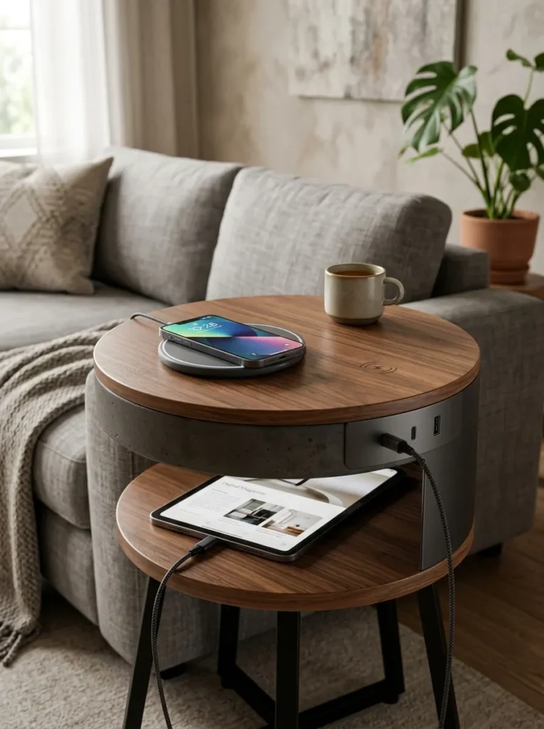 Wireless Charging Furniture Ideas